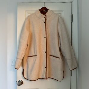 Old Navy mock neck Sherpa Jacket